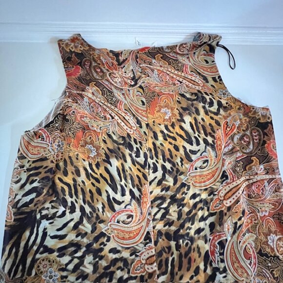 NY Collection Womens Tunic with High-Low hem Size 3X - Picture 5 of 9